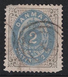 Denmark SC# 16 Used Normal Frame - S18511