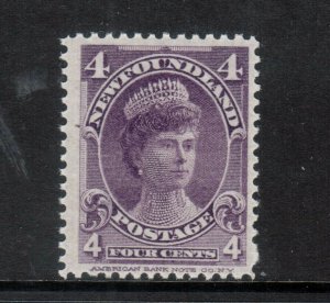 Newfoundland #84 Mint Fine+ Never Hinged