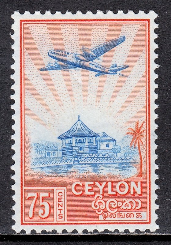 Ceylon - Scott #311 - MH - Gum bump - SCV $8.50