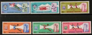 TOGO SG563/8 1967  OLYMPIC GAMES MNH