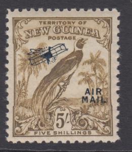 NEW GUINEA C41 SG 201 AIRMAIL  MINT NEVER HINGED OG ** NO FAULTS SUPERB! - NXL