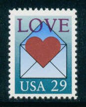 2618 29c Love Fine MNH