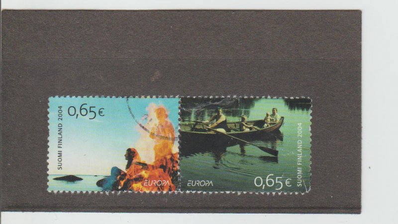 Finland  Scott#  1217  Used Pair  (2004 Europa)