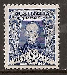 Australia SC# 105 3d Sturt Mint