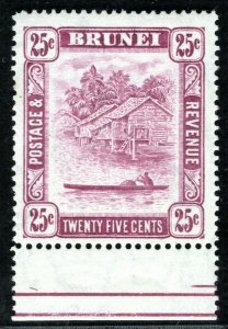 BRUNEI Stamp 25c Mint MM OBLUE115