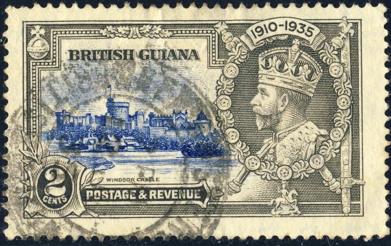 BRITISH GUIANA - 1935 - SG 301 2c KGV Silver Jubilee - Used
