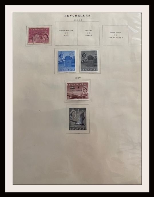 Seychelles Collection,  1890-1956