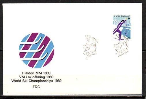 Finland, Scott cat. 786. Cross Country Skiing issue. First day cover. ^