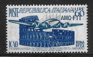 Italy Trieste 155 1952 ICAO Conference Unused LH