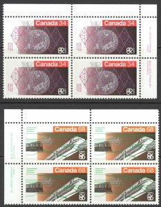 Canada Sc# 1092-1093 MNH PB 1986 34c-68c EXPO 86