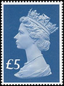 GB 65th Anniversary of the Accession of HM The Queen £5 single MNH 2017