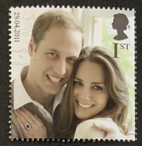 GREAT BRITAIN 2011 ROYAL WEDDING 1ST CLASS EX MS3180 FINE USED