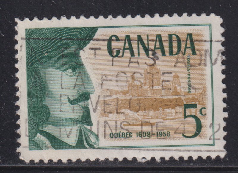 Canada 379 Samuel de Champlain 5¢ 1958