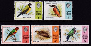 Solomon Islands 280-284 Birds MNH VF