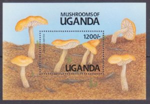 1991 Uganda 959/B147 Mushrooms 6,50 €