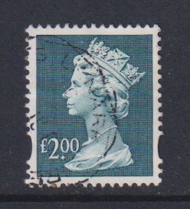 Great Britain  #MH281  used  1999  Machin £2