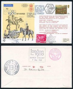 C65c To London by Horse Signed by Brigadier General Eitan Barak (AA)