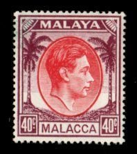 Malaya - Malacca #13 Mint