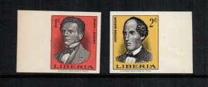 Liberia  434 -435 MNH cat $ 4.00 imperf