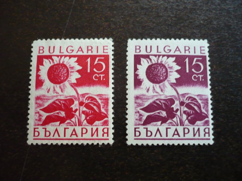 Stamps - Bulgaria - Scott# 318-319 - Mint Hinged Part Set of 2 Stamps