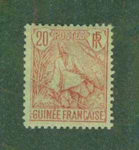 FRENCH GUINEA 24 MH (RL) 2590 CV $16.00 BIN $7.25