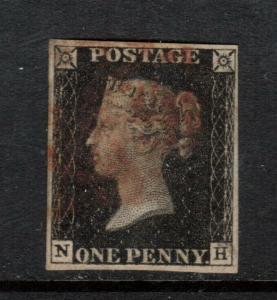Great Britain #1 Used Very Fine
