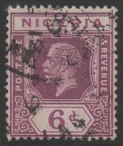 Nigeria #28 (1921), postally used single, cat. $9.00