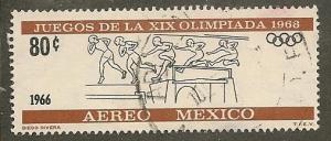 Mexico  Scott    C318    Olympics   Used