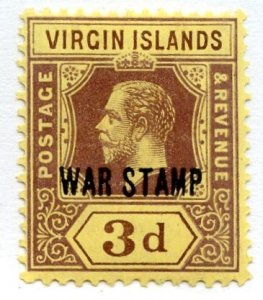 Virgin Islands, Scott #MR2, Mint, Never Hinged