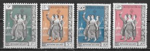 Laos Pathet-Lao Michel 5-8 Women set MNH c.v. 38 Euro