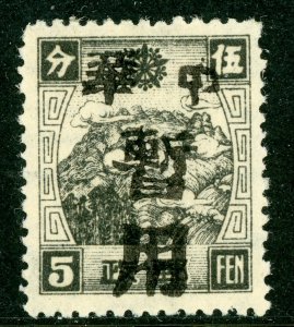 China 1946 Manchukuo Local Overprint Mint J82 ⭐⭐⭐⭐⭐