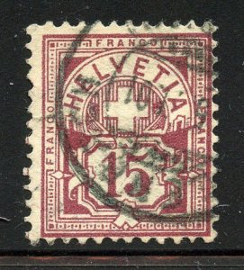 Switzerland # 76, Used.