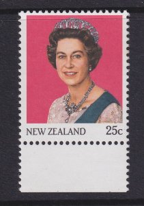 New Zealand, Scott 828 var (SG 1371 Footnote), Orders on Sash Omitted, MNH