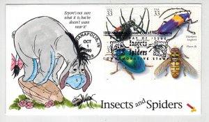 DYNAMITE HANDPAINTED OR TINTED INSECTS AND SPIDERS #1 EEYORE THE DONKEY