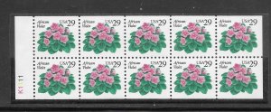 #2486a MNH Complete Booklet Pane