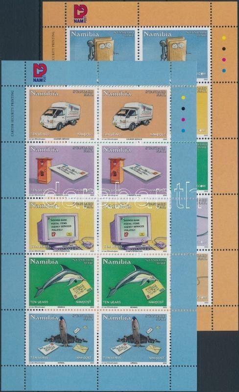 Namibia stamp 10th anniversary of Telecom and Nampost II minisheet set WS169519