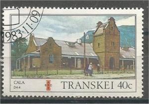 TRANSKEI, 1983, CTO 40c, Post Offices. Scott 124