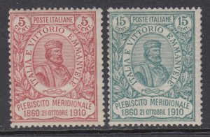 Italy Regno - Garibaldi - Sassone n. 89-90 cv 2400$ MNH**