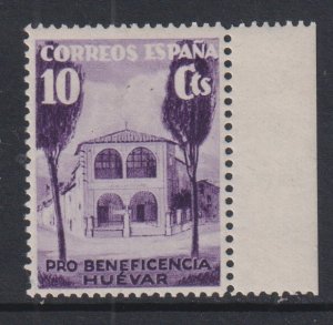 Spain Huevar civil war 1936-39 MNH 10c purple