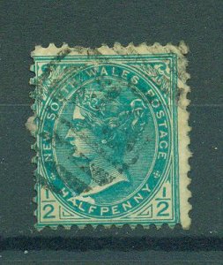 New South Wales sc# 95g (2) used cat value $.50