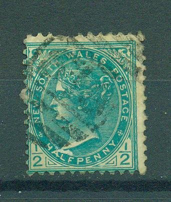 New South Wales sc# 95g (2) used cat value $.50