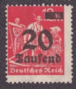 Germany 244 1923 MNG