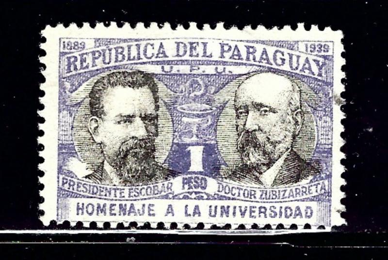 Paraguay 352 Used 1939 issue