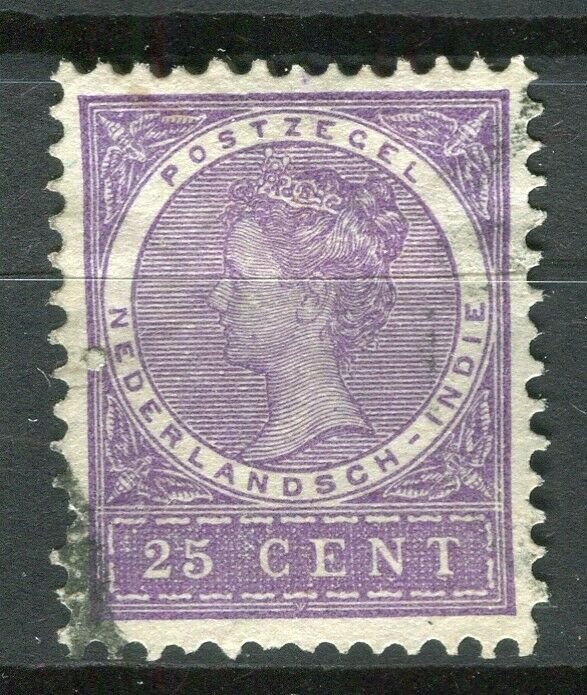 DUTCH INDIES 1902 early Wilhelmina issue fine used 25c. value