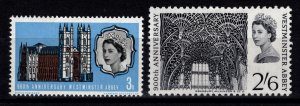 Great Britain 1966 900th Anniv. of Westminster Abbey, Set [Unused]