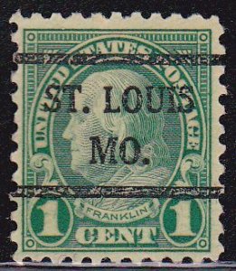 Precancel - Saint Louis, MO PSS 581-42 - Bureau Issue