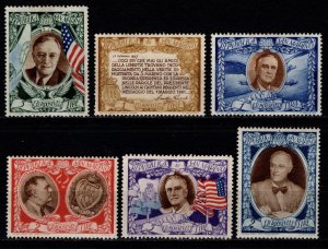 San Marino 1947 President Franklin D. Roosevelt, Part Set [Unused]