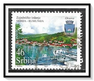 Serbia #413 Ships & Danube River Harbors Used