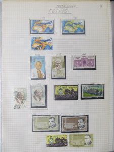 1968-1970 Egypt Air Post Stamps MNH** and Used LR105P70-