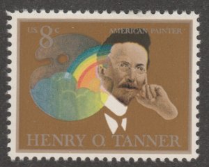 USA stamp, Scott# 1486, MNH, Henery O'tanner,, big stamp, artist,  MX69